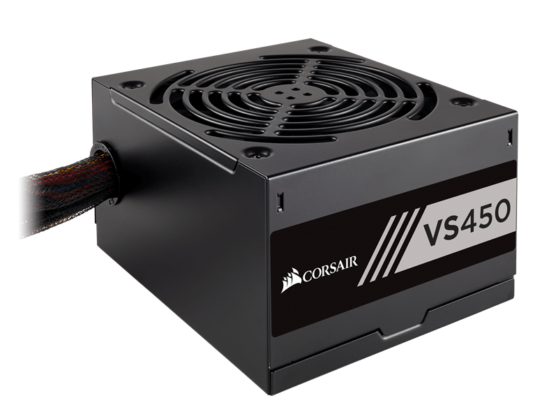 Corsair VS450 — 450 Watt 80 PLUS&#174; White Certified PSU (CP-9020170-NA) _919KT